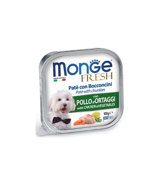 FRESH 100GR POLLO E ORTAGGI