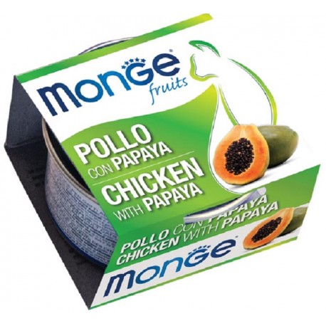 FRUITS 80G POLLO E PAPAYA