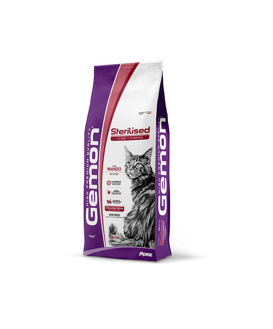 Gemon 7kg Sterilizzato Manzo
