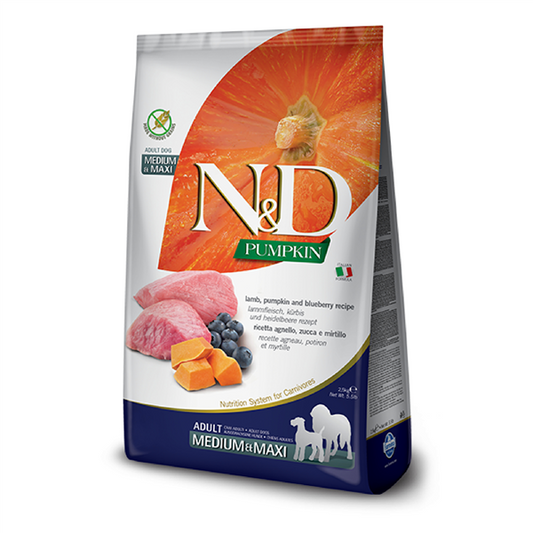 N&D ZUCCA AGNELLO M&L 2,5KG