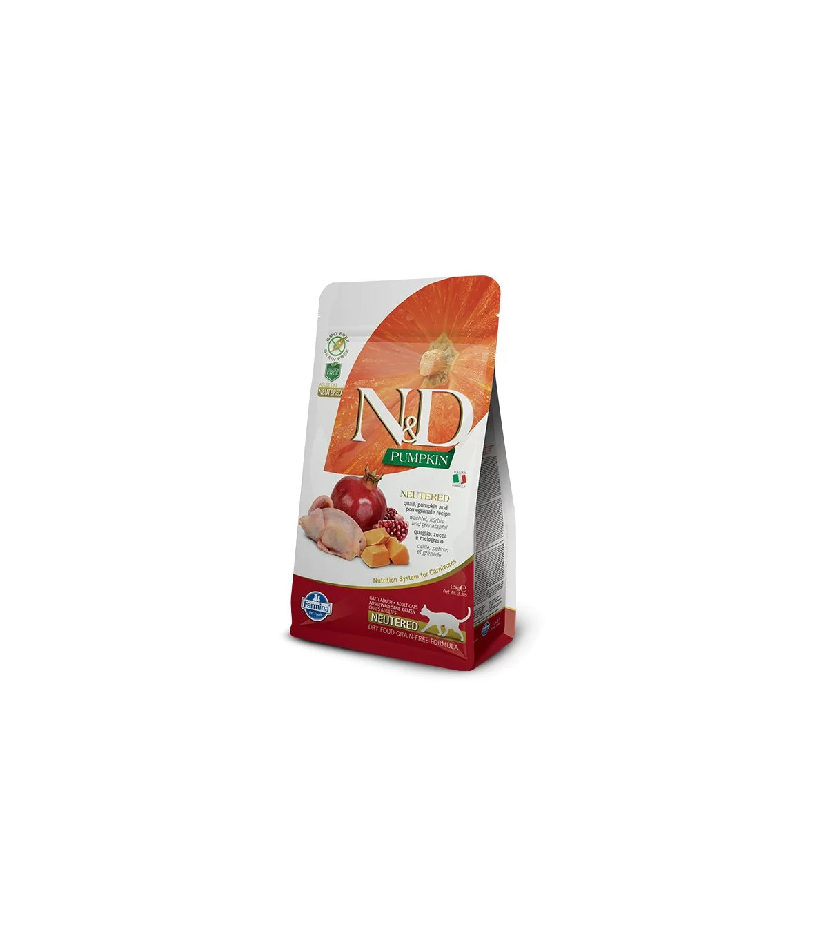 N&d Zucca Neu. Quaglia 1,5kg