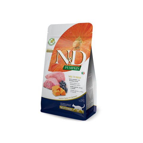 N&d Zucca Neu. Agnello 5kg