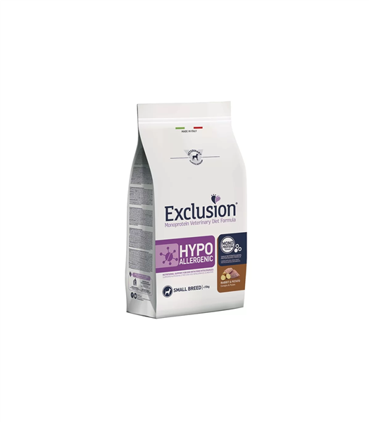 EXCLUSION 2KG SMALL CONIGLIO E PATATE