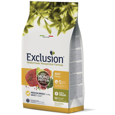 Medium Breed 3kg Manzo