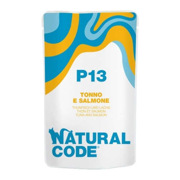 NAT. CODE 70GR TONNO E SALMONE