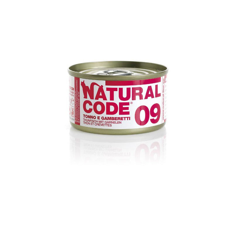 Natural Code 85 Gr Tonno E Gamberetti