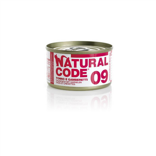 NATURAL CODE 85 GR TONNO E GAMBERETTI