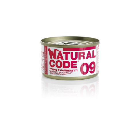 Natural Code 85 Gr Tonno E Gamberetti