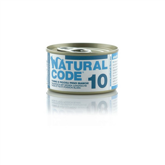 NAT ,CODE 85 GR TONNO E PESCI BIANCHI