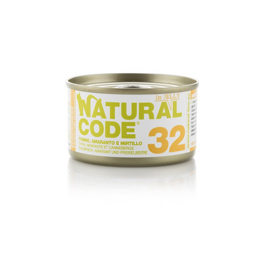NAT. CODE 85 GR TONNO E MIRTILLI JELLY