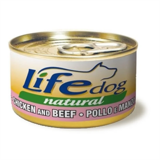 LIFE DOG 90GR FILETTI DI POLLO E MANZO