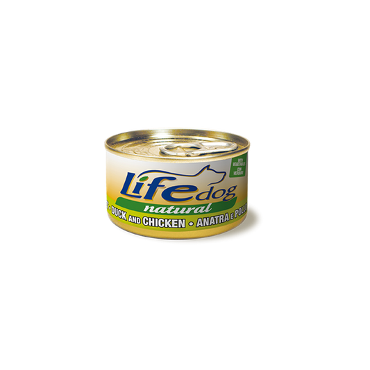 LIFE DOG 90GR ANATRA E PETTO DI POLLO