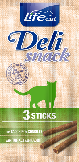 LIFE CAT DELI TACCHINO E CONIGLIO