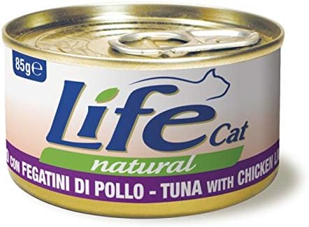 Life Cat 85 Gr Tonno E Fegatini Di Pollo
