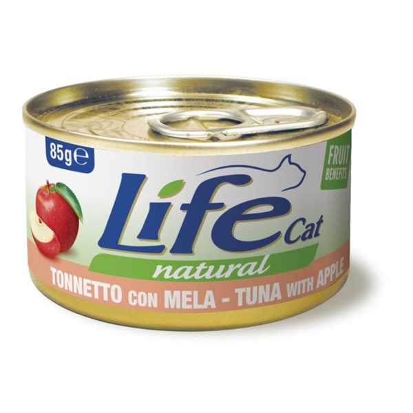 LIFE CAT 85GR TONNO E MELA