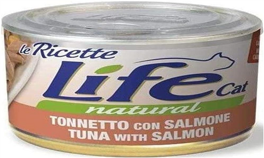 LIFE CAT 150GR TONNO E FORMAGGIO