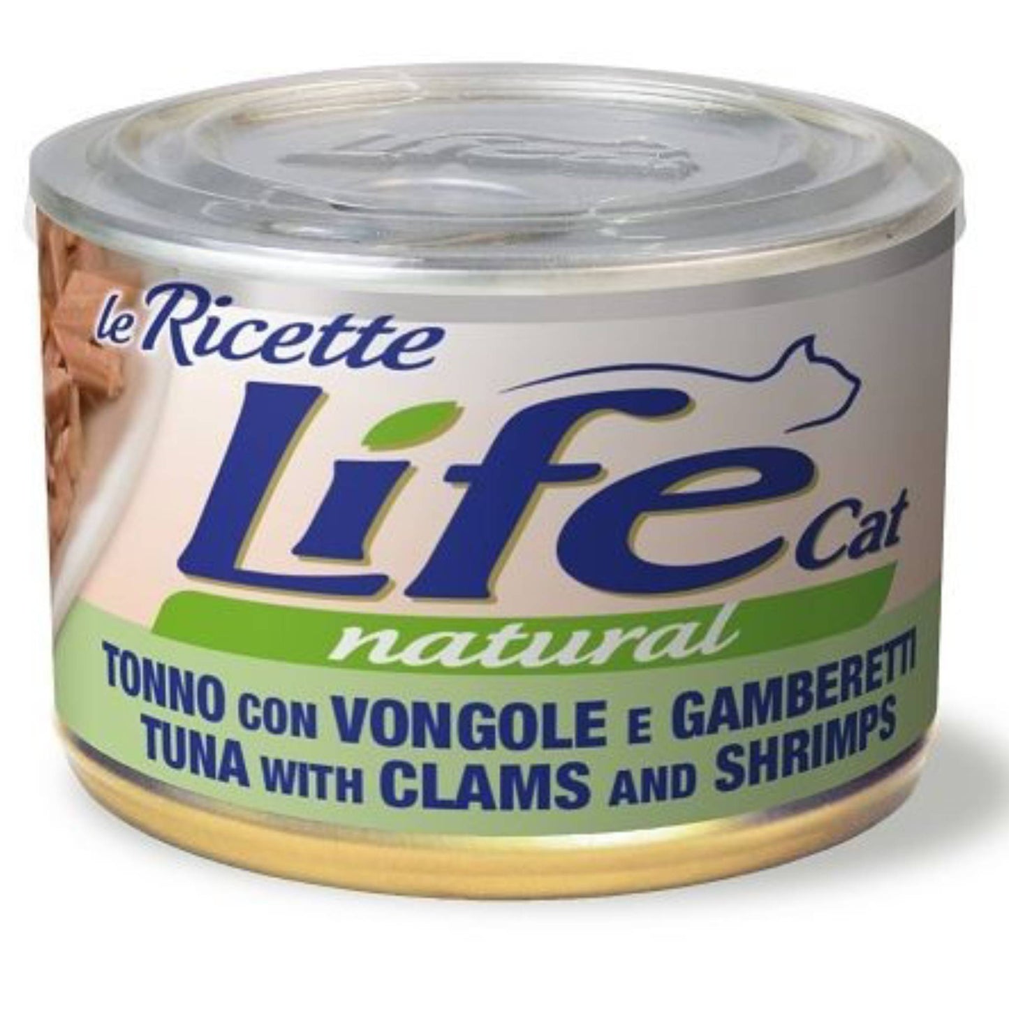Life Cat 150gr Tonno, Vongole E Gamberi