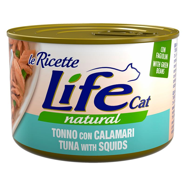 LIFE CAT 150GR TONNO E CALAMARI