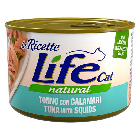 LIFE CAT 150GR TONNO E CALAMARI