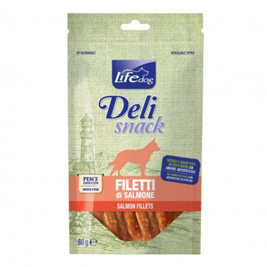 DELI SNACK FILETTI DI SALMONE 80G
