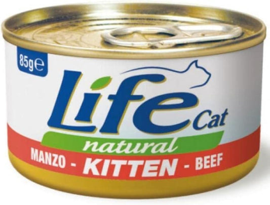 Life Cat 85 Gr Kitten Manzo