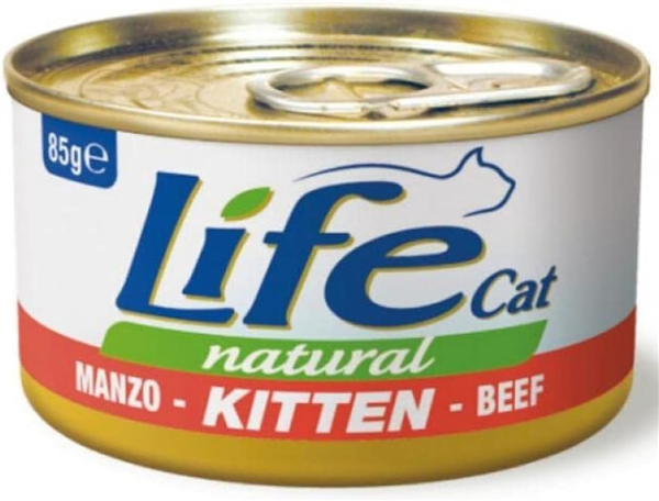 LIFE CAT 85 GR KITTEN MANZO