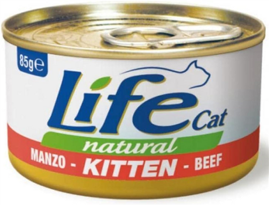 LIFE CAT 85 GR KITTEN MANZO