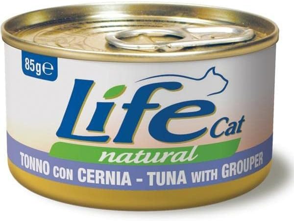LIFE CAT 85GR TONNO CON CERNIA