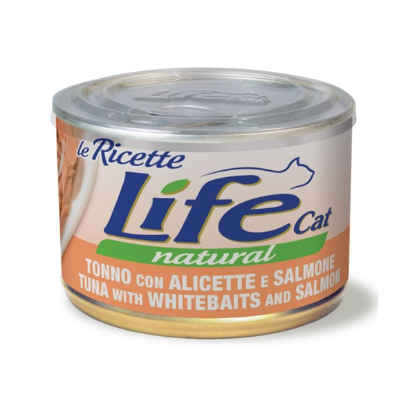 LIFE CAT 150GR TONNO, ALICI E SALMONE
