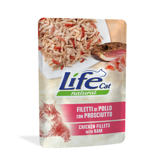 POLLO E PROSCIUTTO 70G BUSTA