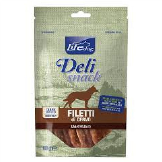 DELI SNACK FILETTI DI CERVO 100G