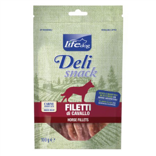 DELI SNACK FILETTI DI CAVALLO 100G