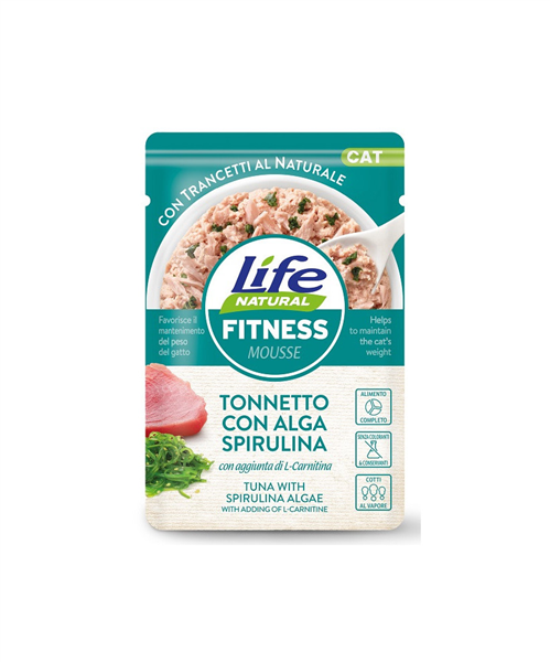 LIFE CAT 70GR FITNESS TONNO E SPIRULINA