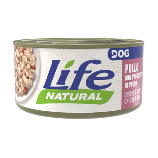 LIFE DOG 90GR POLLO E PROSCIUTTO