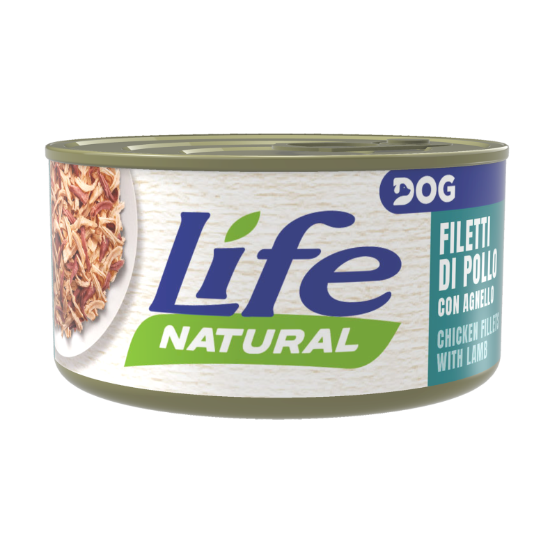 Life Dog 90gr Filetti Di Pollo E Agnello