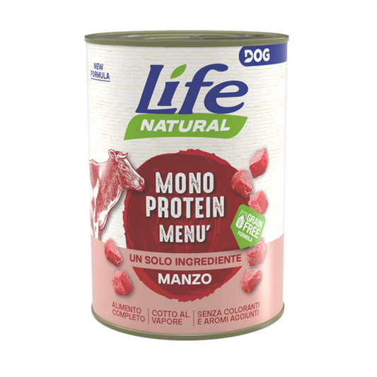 MONO PROTEIN MENÙ 400G - MANZO