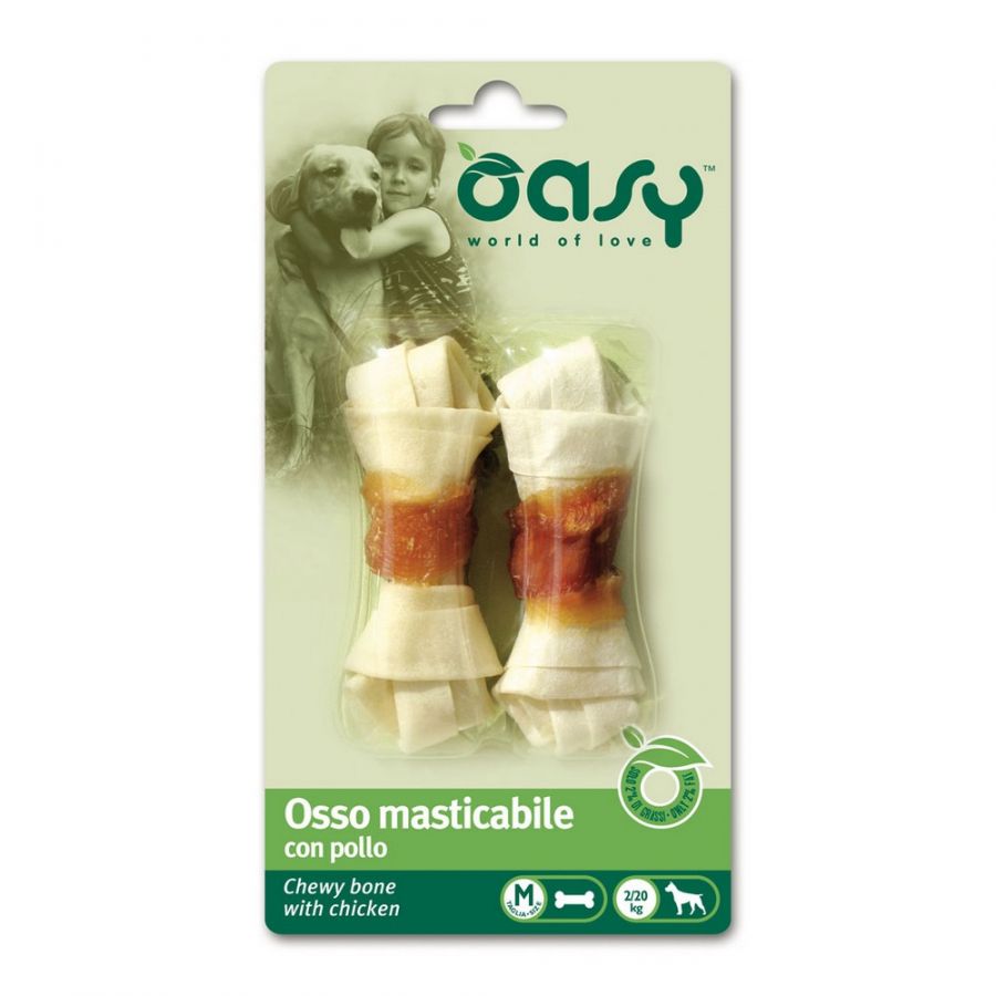 Oasy Osso Masticabile Con Pollo Tg.m