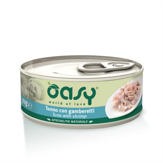 OASY LATTINA 150GR TONNO E GAMBERI