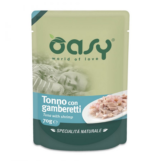 OASY BUSTINE 70GR TONNO E GAMBERI