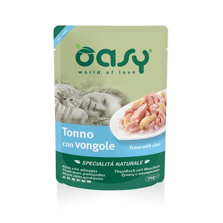 OASY BUSTINE 70GR TONNO E VONGOLE