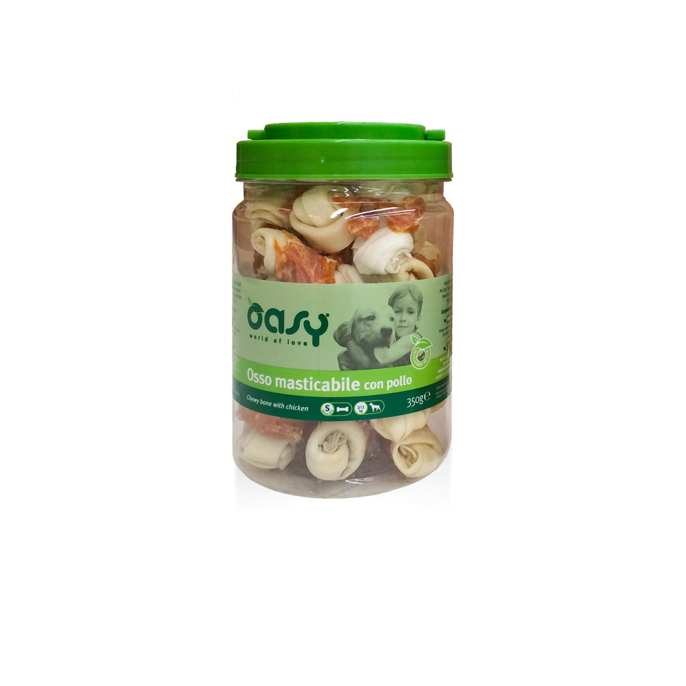 Osso Masticabile Pollo Tg.s Barattolo