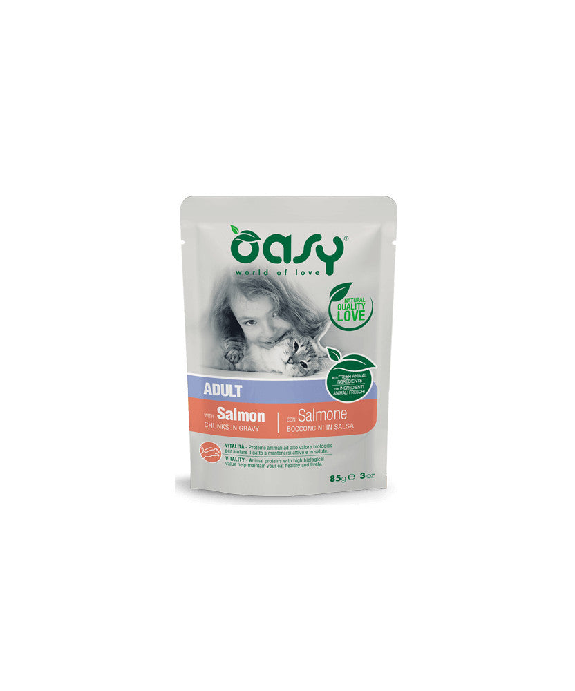 Bocconcini 85gr Adulto Salmone