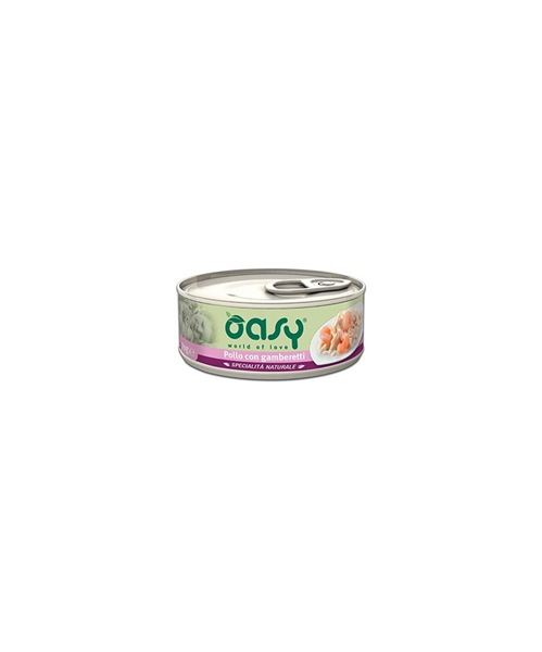 OASY LATTINA 150GR POLLO E GAMBERI