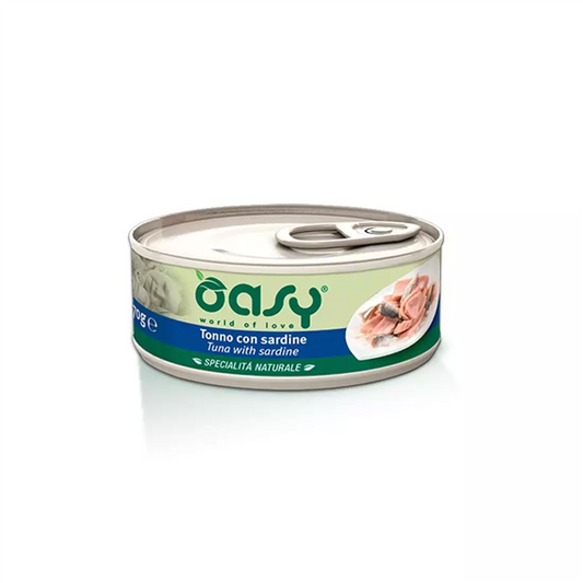 OASY LATTINA 150GR TONNO E SARDINE PROM