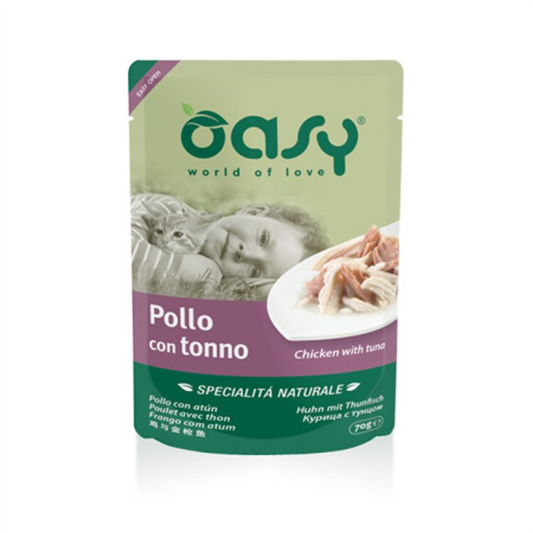 OASY BUSTINE 70GR POLLO E QUINOA