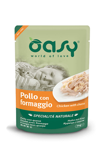 OASY BUSTINE 70GR POLLO E FORMAGGIO