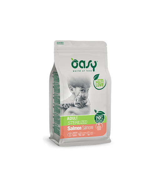 ADULT STERILIZZATO 300GR SALMONE