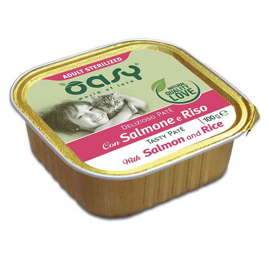 PATÉ 100GR STERILIZZATO SALMONE