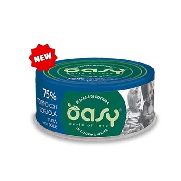 OASY MORE LOVE 70GR TONNO E SOGLIOLA