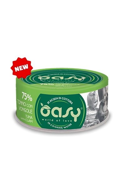 OASY MORE LOVE 70G TONNO E VONGOLE